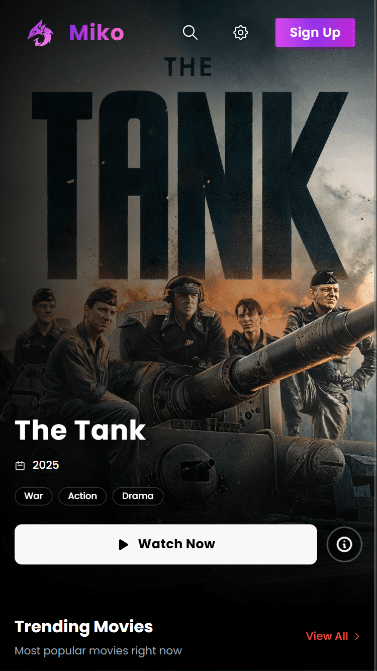 Miko Stream - Screenshot 1